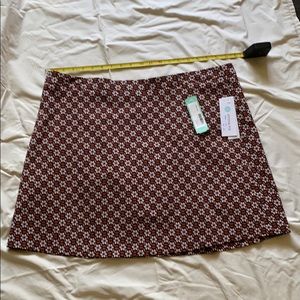 Fun printed short skirt